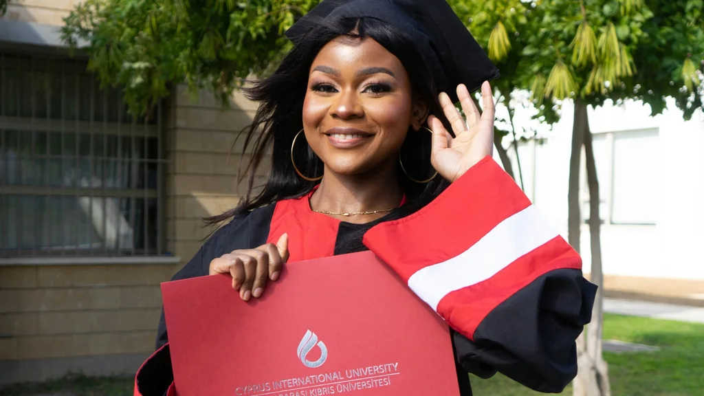 South African university graduates celebrating together